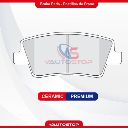 Pastilla de Freno D2394 50198 14122CE Ceramic Premium Ceramica 