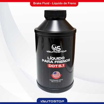 Liquido de Freno DOT 5.1 - 12 Onz  355ml